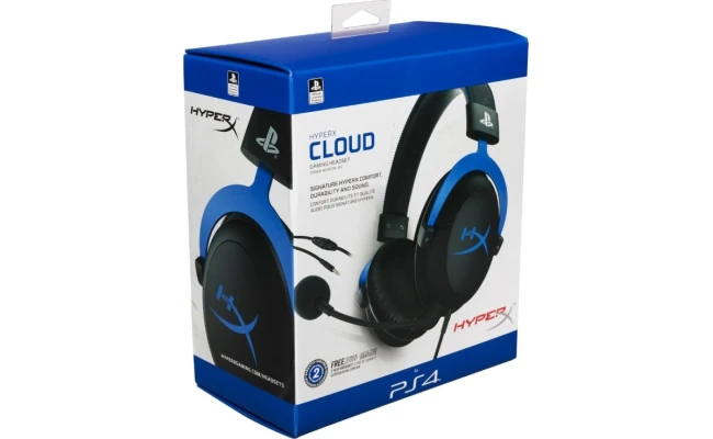 HyperX Cloud Gaming Headset For PS4 - Blue